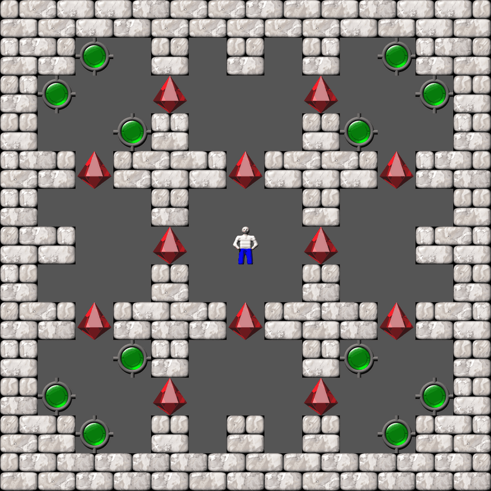 Сокобан Cubes & Tubes уровень 5